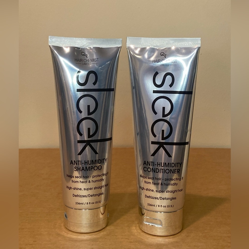 Hair Chemist Sleek Anti-Humidity Shampoo & Conditioner 8 fl oz.